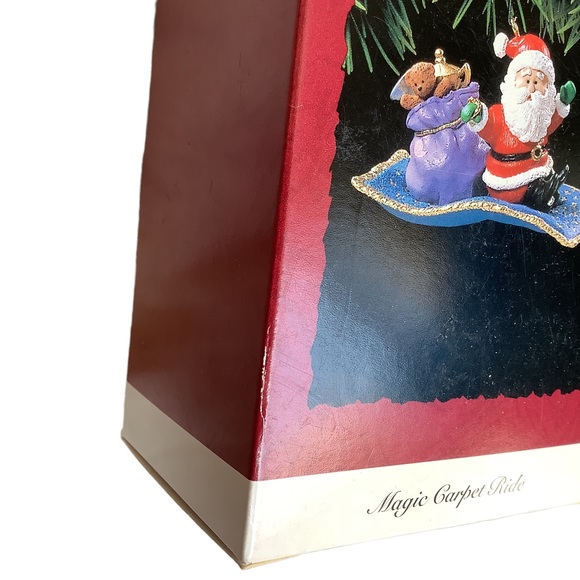 Vintage 1994  Hallmark Keepsake Ornament Magic Carpet Ride With Original Box - Picture 12 of 12